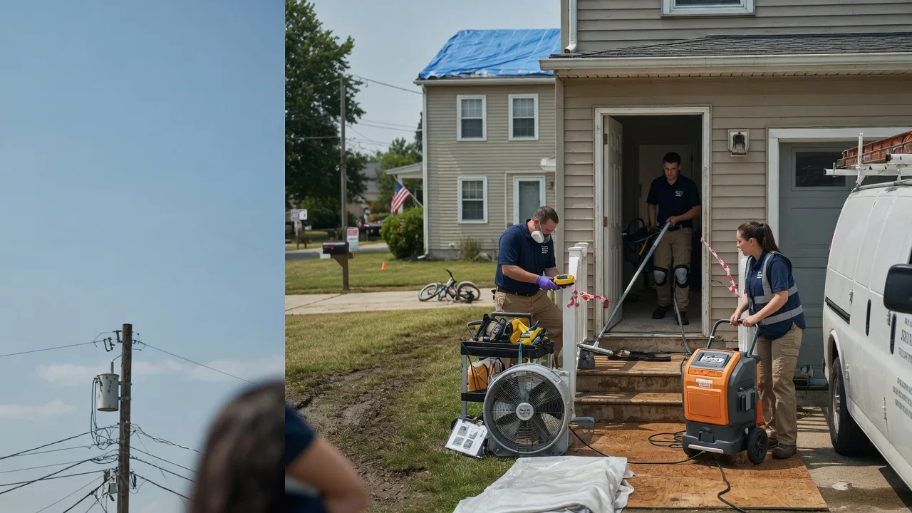 Water Damage Repair in Saxon, WI near me
